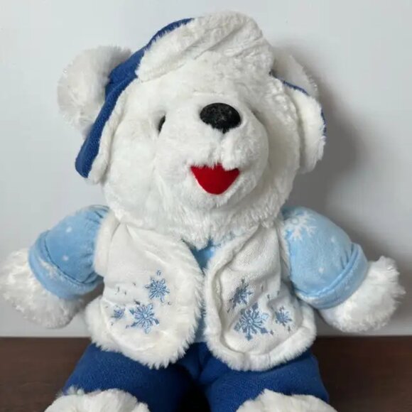 2010 Collectible Dan Dee Snowflake Teddy - Picture 1 of 5